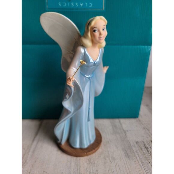 Walt Disney blue fairy making dreams come true Pinocchio 1997 sculpture collecti - Picture 3 of 10